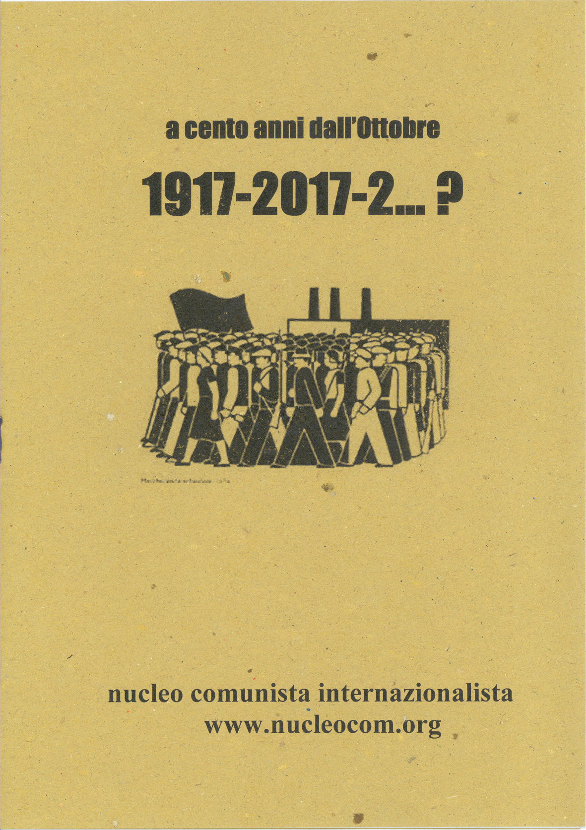 a cento anni dall'ottobre