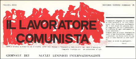 il lavoratore comunista