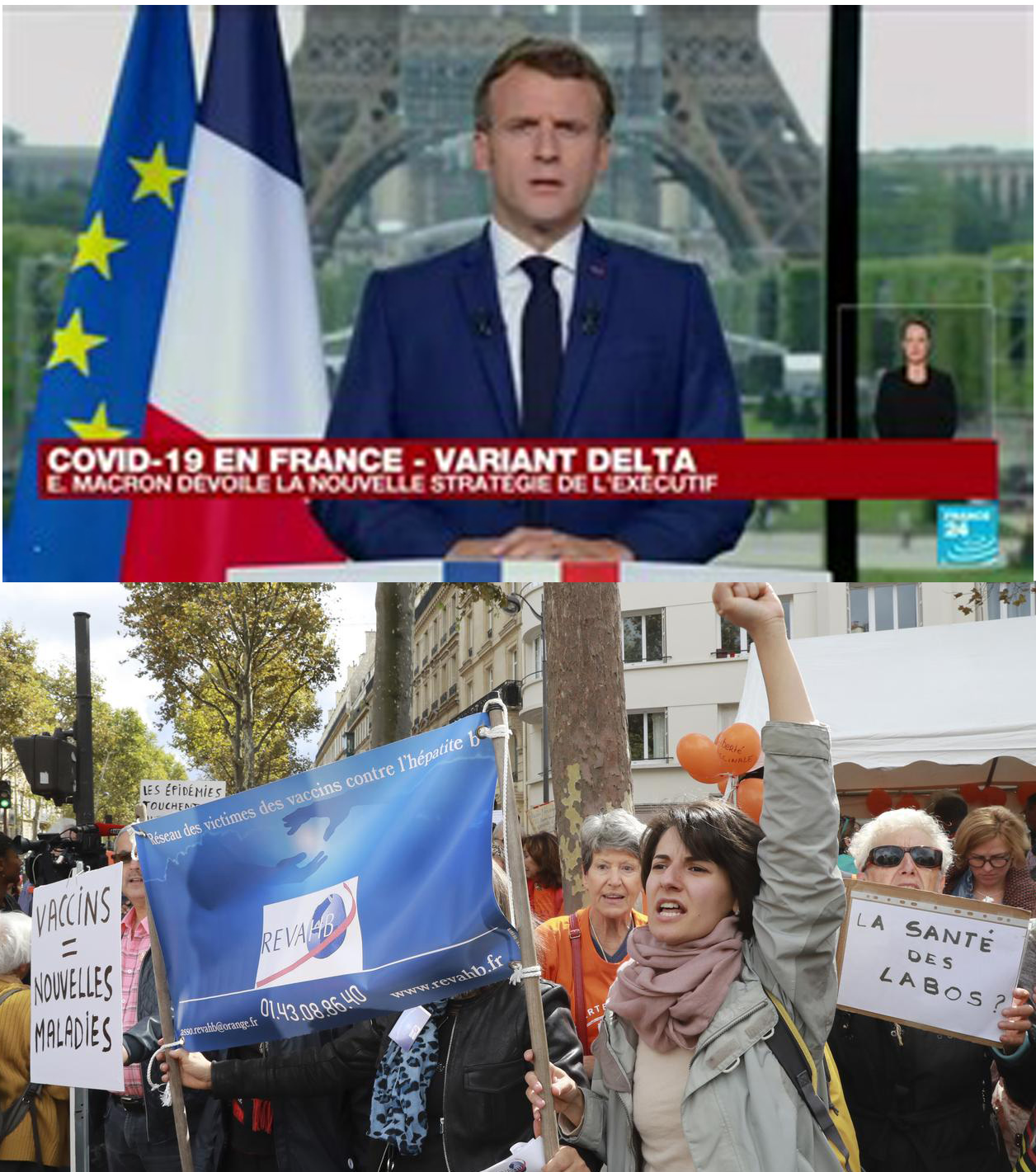 no vax France