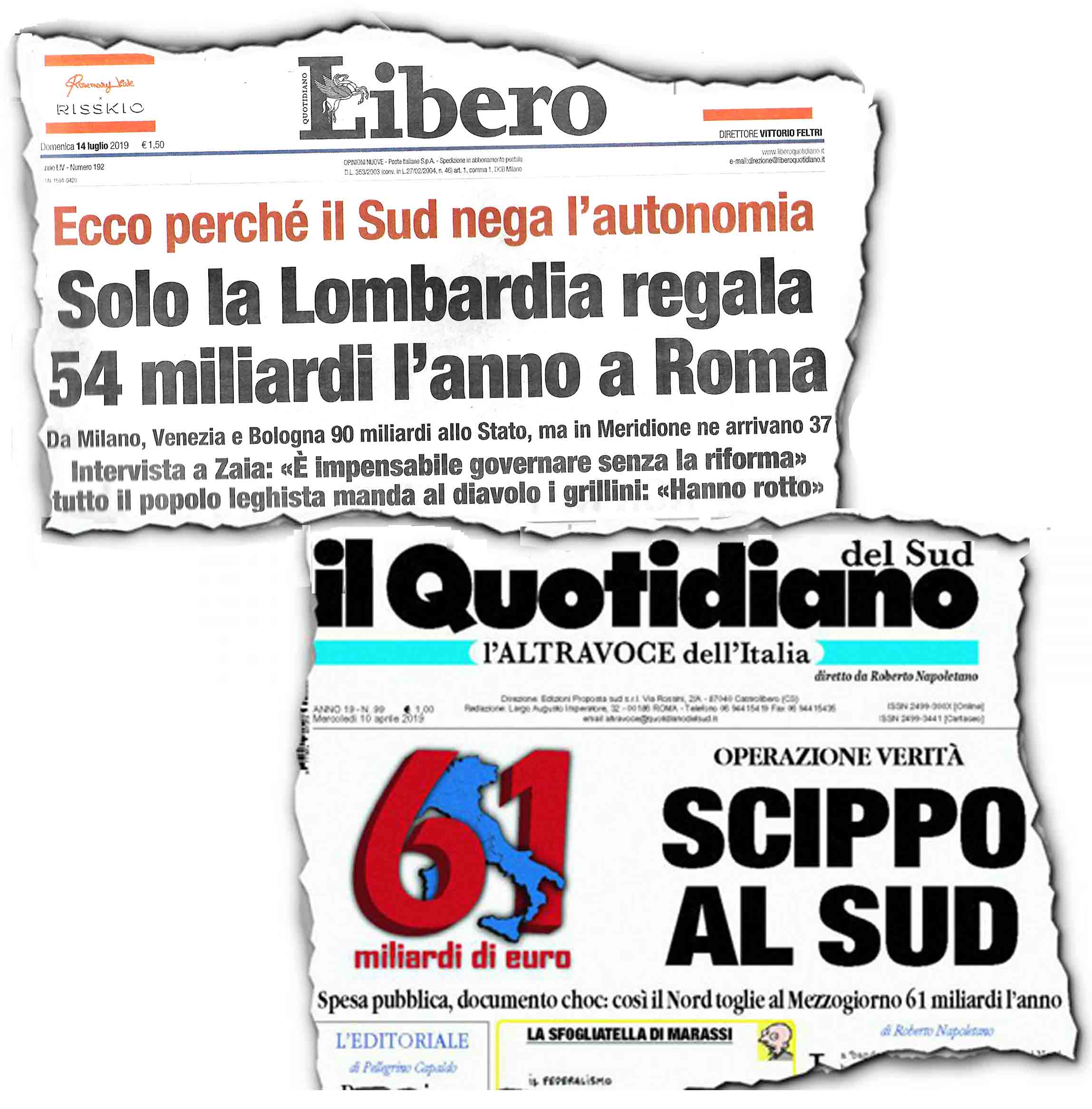 scippo nord-sud