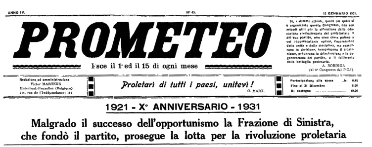 testata prometeo 45_1931